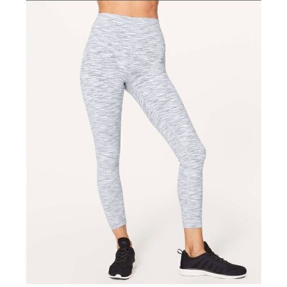 Lululemon Wunder Under Hi-Rise 7/8 Tight Leggings 25" Size 6‎ - Picture 2 of 11